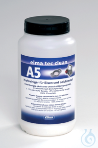 elma tec clean A5 Reinigungskonzentrat 850 g UK = 15 Fl. PZN:   VE: 1 Flasche...