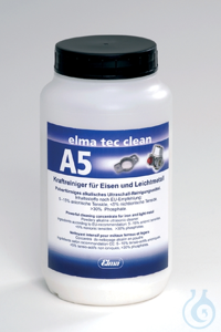 elma tec clean A5 Reinigungskonzentrat 850 g UK = 15 Fl. elma tec clean A5...