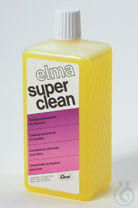 elma super clean 1 Ltr. für Schmuck. Reinigungskonzentrat UK = 20 Fl. PZN:...