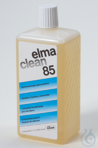 elma clean 85 Reinigungslösung 1 Ltr. Schmuckreinigungskonzentrat UK = 20 Fl....