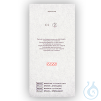 Containerfilter 11,8 x 23,5 cm, mit Dampf-Indikator spitze Ecken (200 Stck.)...