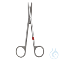 Metzenbaumscheren gebogen, stumpf/stumpf 14,5 cm, zum Einmalgebrauch (25...