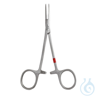 anat. Mosquitoklemmen gebogen, 12,5 cm, zum Einmalgebrauch (25 Stck.) Kart. =...