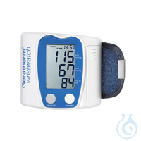 Geratherm wristwatch Blutdruckmessgerät Handgelenkautomat, blau/weiß Kart. =...