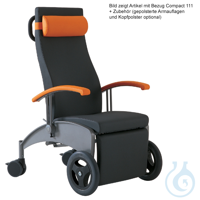 Transport- und Variationsliege carryline mobil, fahrbar (Strecke) Transport-...