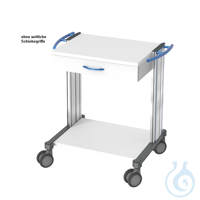 swingo Basiswagen 60, mit 1 Schublade, Dekorstreifen und Schubladengriff blau...
