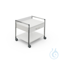 Variocar 60 Unterfahrwagen, 518 mm hoch mit 1 Schublade, weiß Variocar 60...