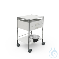 Variocar 60 Funktionswagen GY 1, 833 mm hoch, mit 2 Schubladen, weiß Variocar...