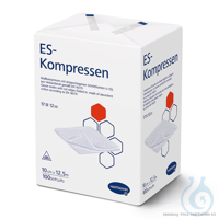 ES-Kompressen unsteril 12-fach 10 x 12,5 cm (100 Stck.) VE= 1 Packung EAN 405219