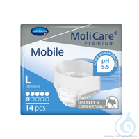 MoliCare Premium Mobile 6 Tropfen Inkontinenzslips Gr. L (14 Stck.) UK = 4...