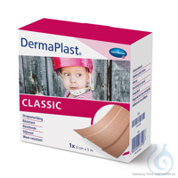 DermaPlast classic Wundpflaster 5 m x 4 cm UK = 32 Pack PZN: 03645861  VE: 1...