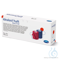 Idealast-haft Color Idealbinden 4 m x 6 cm (10 Binden sort.) UK = 12 Pack...