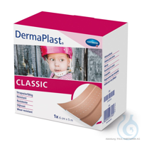 DermaPlast classic Wundpflaster 5 m x 6 cm  UK = 32 Pack PZN: 03645878  VE: 1...