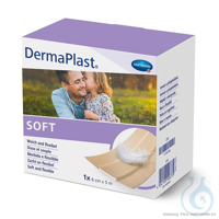 DermaPlast soft Wundpflaster 5 m x 6 cm  UK = 32 Pack DermaPlast soft...