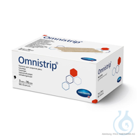Omnistrip Wundnahtstreifen steril. 3 x 76 mm (50 x 5 Stck.) UK = 6 Pack PZN:...