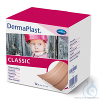 DermaPlast classic Wundpflaster 5 m x 8 cm UK = 24 Pack PZN: 03645884  VE: 1...