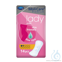 MoliCare Premium lady pad 1,5 Tropfen, Inkontinenzeinlagen (14 Stck.) UK = 24...
