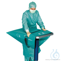Foliodrape Instrumententisch-Bezüge 80 x 145 cm (25 Stck.) UK = 2 Pack...