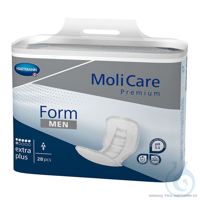 MoliCare Premium Form MEN extra plus 6 Tropfen Inkontinenzeinlagen (28 Stck.)...
