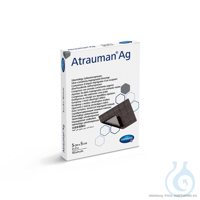 Atrauman Ag Salbenkompressen steril 5 x 5 cm (10 Stck.) UK = 12 Pack02042023...