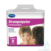 Strampelpeter Flockenwindeln Saugstärke 2 (56 Stck.) UK = 4 Pack...