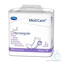 MoliCare Rectangular 4 Tropfen 20 x 60 cm (50 Stck.) UK = 4 Pack MoliCare...