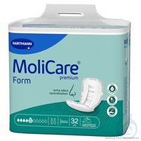 MoliCare Premium Form 5 Tropfen Inkontinenzeinlagen (32 Stck.) UK = 4 Btl....