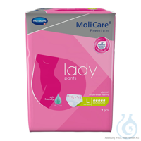 MoliCare Premium lady pants 5 Tropfen Gr. L. Inkontinenzslips (7 Stck.) UK =...