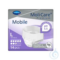 MoliCare Premium Mobile 8 Tropfen Inkontinenzslips Gr. L (14 Stck.) UK = 4...