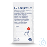 ES-Kompressen steril 8-fach 10 x 20 cm (5 x 2 Stck.) UK = 100 Pack...