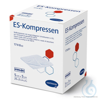 ES-Kompressen steril 8-fach 5 x 5 cm (25 x 2 Stck.) UK = 60 Pack02042023...