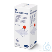 ES-Kompressen unsteril 8-fach 5 x 5 cm (100 Stck.) UK = 35 Pack02042023...