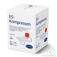 ES-Kompressen unsteril 8-fach 10 x 10 cm (100 Stck.) UK = 10 Pack02042023...