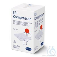 ES-Kompressen unsteril 12-fach 10 x 10 cm (100 Stck.) UK = 10 Pack...