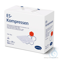 ES-Kompressen unsteril 12-fach 10 x 20 cm (100 Stck.) UK = 10 Pack...