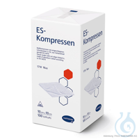 ES-Kompressen unsteril 16-fach 10 x 10 cm (100 Stck.) UK = 10 Pack...