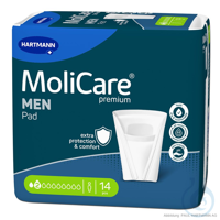 MoliCare Premium MEN PAD 2 Tropfen Inkontinenzeinlagen (14 Stck.) UK = 12...