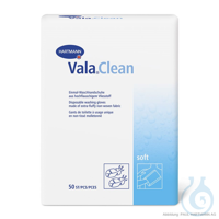 ValaClean soft Einmal-Waschhandschuhe (50 Stck.) UK = 20 Pack PZN: 03326328...