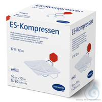ES-Kompressen steril 12-fach 10 x 10 cm (5 x 20 Stck.) UK = 12 Pack...