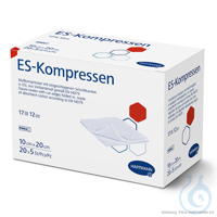 ES-Kompressen steril 12-fach 10 x 20 cm (20 x 5 Stck.) UK = 12 Pack...