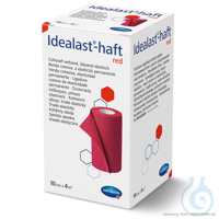 Idealast-haft Color Idealbinde rot 4 m x 10 cm UK = 30 Stck.02042023...
