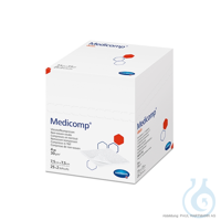 Medicomp Drain Schlitzkompressen 7.5 x 7.5 cm. steril (25 x 2 Stck.) UK = 12...