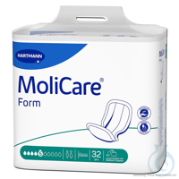 MoliCare Form 5 Tropfen Inkontinenzeinlagen (32 Stck.) UK = 4 Btl. MoliCare...