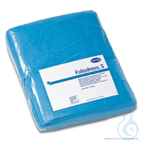 Foliodress Einmal-Besuchermantel S blau (50 Stck.)  PZN:   VE: 1 Packung...