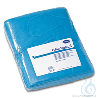 Foliodress Einmal-Besuchermantel S blau (50 Stck.) Foliodress...