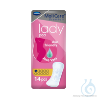 MoliCare Premium lady pad 1 Tropfen, Inkontinenzeinlagen (14 Stck.) UK = 12...