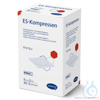 ES-Kompressen steril 12-fach 5 x 5 cm (20 x 5 Stck.) UK = 9 Pack...