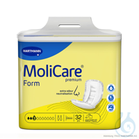 MoliCare Premium Form normal 3 Tropfen Inkontinenzeinlagen (32 Stck.) UK = 4...