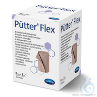 PütterFlex Kurzzugbinde 5 m x 8 cm, einzeln verpackt UK = 40 Bi.02042023...