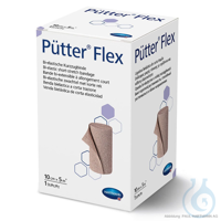 PütterFlex Kurzzugbinde 5 m x 10 cm, einzeln verpackt UK = 40 Bi.02042023...